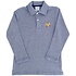 Bailey Boys Embroidered Knit Microstripe Polo-Turkey on Royal