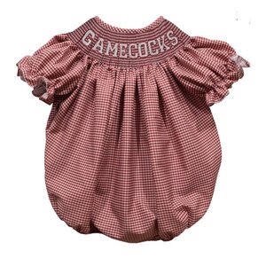 Vive La Fete South Carolina Gamecocks Smocked Bishop Bubble
