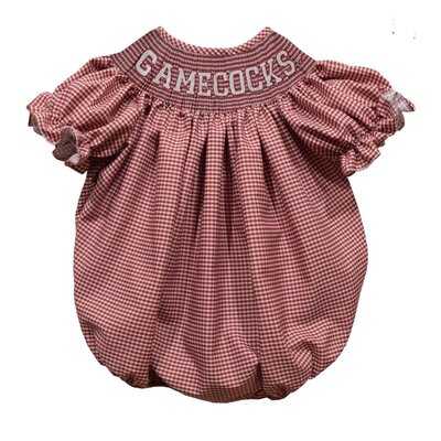 Vive La Fete South Carolina Gamecocks Smocked Bishop Bubble