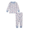 Kissy Kissy Fight the Fire Print Snug Pajama Set
