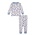 Kissy Kissy Fight the Fire Print Snug Pajama Set