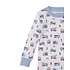 Kissy Kissy Fight the Fire Print Snug Pajama Set