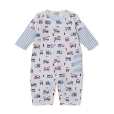 Kissy Kissy Fight the Fire Print Playsuit