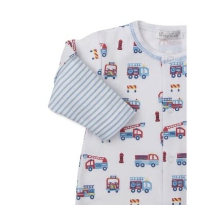 Kissy Kissy Fight the Fire Print Playsuit