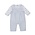 Kissy Kissy Lt Blue Teddy Bear Time Overall Set