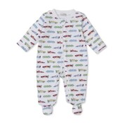 Kissy Kissy PJs Speedway Print Footie w/Zip
