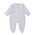 Kissy Kissy Lt Blue Teddy Bear Time Print Footie w/Zip