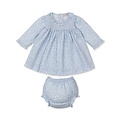 Kissy Kissy Fall in Bloom Print Smocked Dress Set