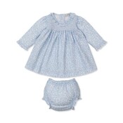 Kissy Kissy Fall in Bloom Print Smocked Dress Set