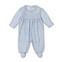 Kissy Kissy Fall in Bloom Print Smocked Footie