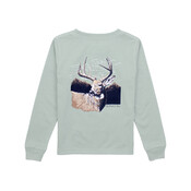 Properly Tied Sage Buck LS Tee