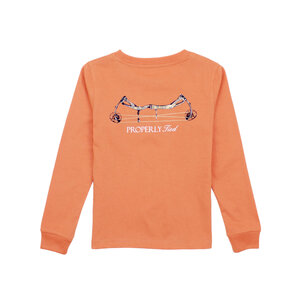Properly Tied Mango Compound Bow LS Tee