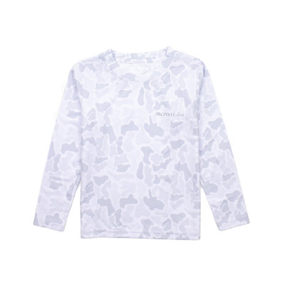 Properly Tied Snow Camo Sportsman Performance LS