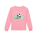 Properly Tied Light Pink Soccer Girl's LS Tee