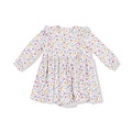 Angel Dear Fall Fruit Floral Ruffle L/S Bodysuit