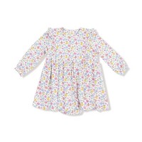 Angel Dear Fall Fruit Floral Ruffle L/S Bodysuit