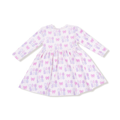 Angel Dear Big Sis Twirly L/S Dress