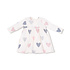 Angel Dear Hearts Modal Rib Simple Dress/Bloomer