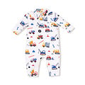 Angel Dear Crayon Construction Polo Romper