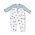 Angel Dear Migrating Mallards Romper W/ Contrast Sleeves