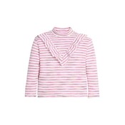 Little English | BISBY Aspen Top - Recoleta Rose Multi Stripe