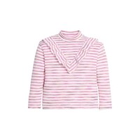 Little English | BISBY Aspen Top - Recoleta Rose Multi Stripe
