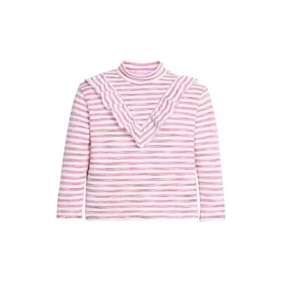 Little English | BISBY Aspen Top - Recoleta Rose Multi Stripe