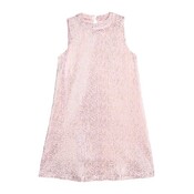 Little English | BISBY Swing Dress - Pink Crinkle Stars