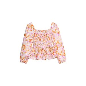 Little English | BISBY Long Sleeved India Top - Lisle Saffron Floral