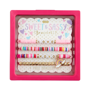 Mud Pie XOXO Beaded Bracelets