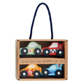 Mud Pie Go-Go Race Mini Wood Car Set