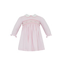 Petit Bebe Rose Pink Knit Dress L/S