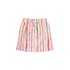 Bisby Wavy Pink Multi Wool Mini Skirt