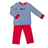 Ishtex Textile Products, Inc Christmas Train Boy's Pants Set Blue Stripe