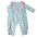 Ishtex Textile Products, Inc Floral Girl's Romper-Blue