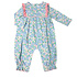 Ishtex Textile Products, Inc Floral Girl's Romper-Blue