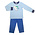 Ishtex Textile Products, Inc Trout Boy's Pants Set-Blue Stripe