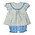 Ishtex Textile Products, Inc Fall Plaid Bloomers Set