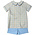 Ishtex Textile Products, Inc Fall Plaid Boy's Short Set