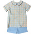 Ishtex Textile Products, Inc Fall Plaid Boy's Short Set