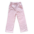 Luigi Lt Pink Ruffle Pocket Corduroy Pants