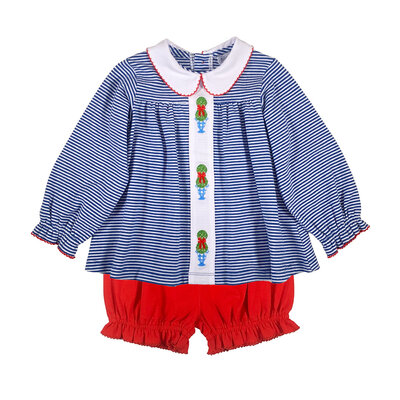 Ishtex Textile Products, Inc Topiary Girl's Bloomer Set