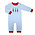 Ishtex Textile Products, Inc Nutcracker Boy's Romper