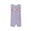 Anavini Halloween Purple Gingham Boys Short Jon Jon