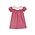 Anavini Valentine Day Red Gingham Float w/ Scalloped Collar
