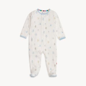 Magnetic  Me Blue Baby Beats Modal Footie
