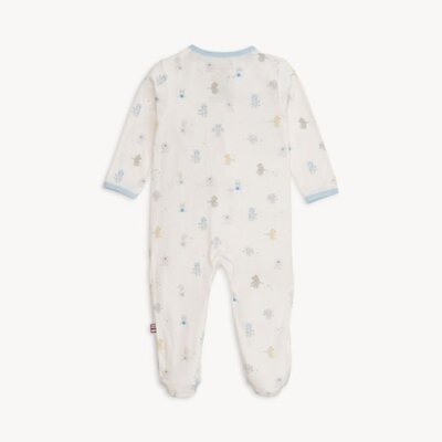 Magnetic  Me Blue Baby Beats Modal Footie