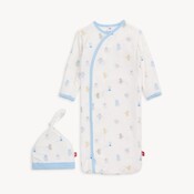 Magnetic  Me Blue Baby Beats Modal Gown w/Hat