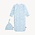 Magnetic  Me Blue Herds of a Feather Modal Gown w/Hat