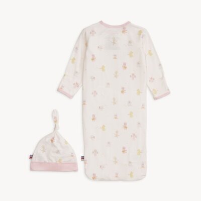 Magnetic  Me Pink Baby Beats Modal Gown w/Hat